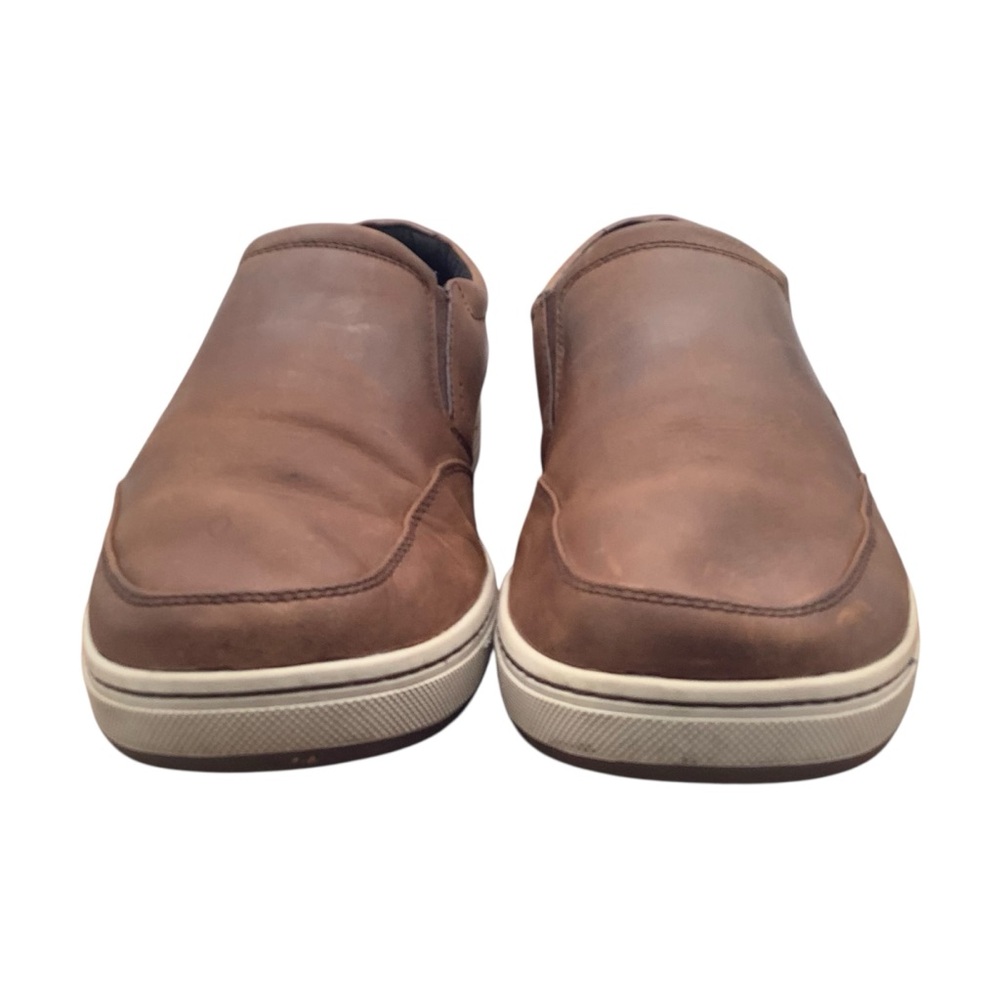 Abeo‎ Men's Brown leather Slip-On Shoes size 10.5 oxford’s